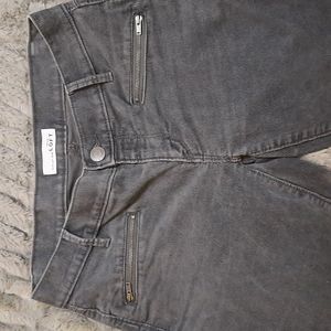 Ann Taylor Navy Courdor Modern Skinny Ankle Pants Zipper Pockets Low Rise 25/0